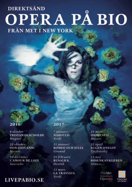 Live på bio-affisch från säsongen 2016-2017