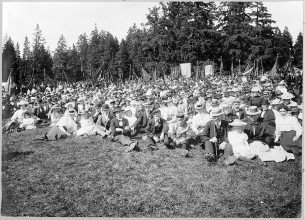 Fest till förmån för Folkets Hus i Stockholm 1900. Foto: ARAB