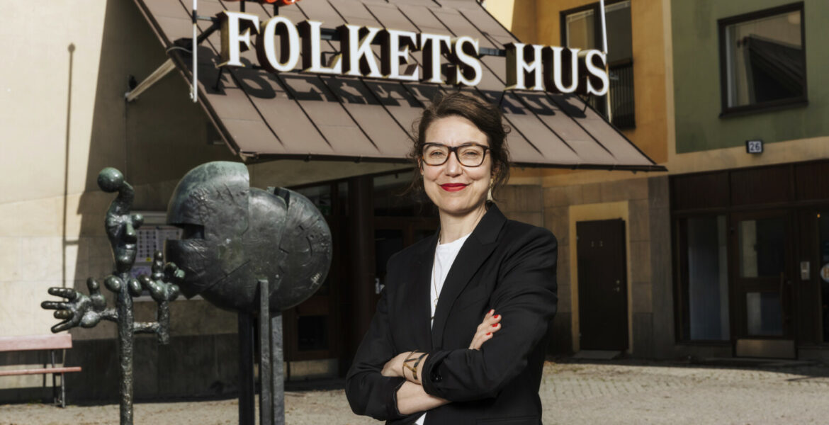 Nina Andersson, tillträdande vd Folkets Hus och Parker