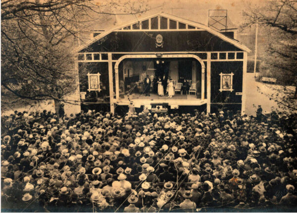 Operett i Eskilstuna Folkets Park 1923. Foto: Eskilstuna Folkets Park